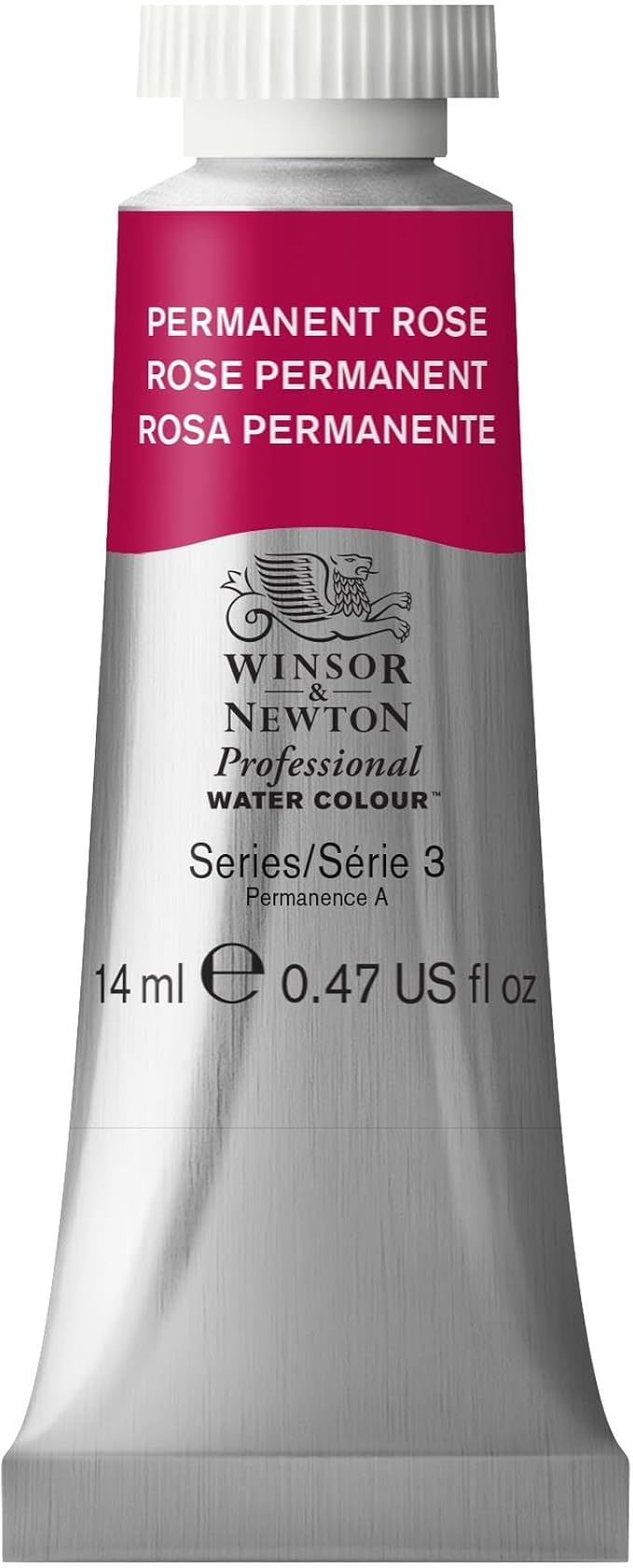 Winsor & Newton Professional Water Colour Paint, 0.47-oz Tube, Permanent Rose by WinsorNewton