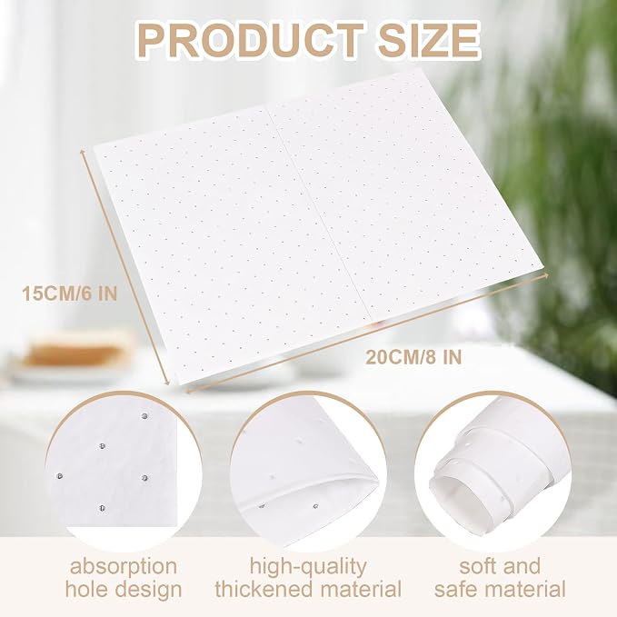 PONO 200 Pcs Oil Absorbent Pads, 15x20 in White Heavy Weight Oil-Only Absorbent - Image 4