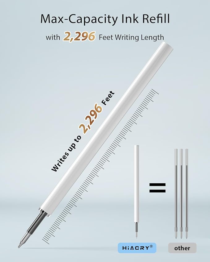 8 Pcs Gel Ink Pens, 0.7mm Fine Point - Image 6