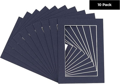 Pack of TEN 8x10 Mats Bevel Cut - Image 2