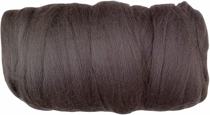Colored Natural Wool roving, 1 lb. Best Wool - Image 5