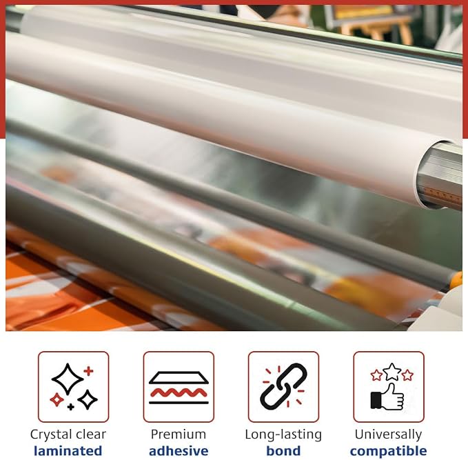 TRULAM - PRO Grade Roll Laminating Film - 3 Mil - 43 inch x 250 feet - Clear - Image 3