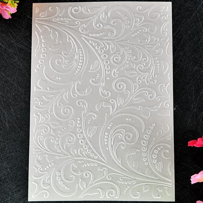 DDOUJOY Leaves Berry Plastic Embossing Folders - Image 3