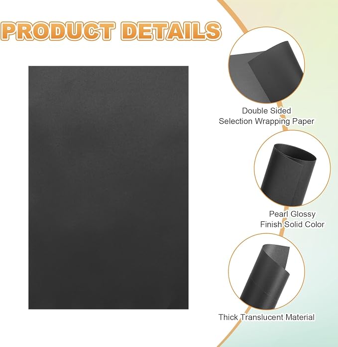 MECCANIXITY 100 Sheet Colored Vellum Paper 4" x 6", 100gsm Translucent - Image 3