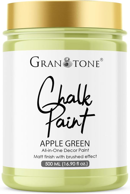 GRANOTONE Chalk Paint for Furniture | Matt-Finish Water-Based Acrylic Paint for by GRANOTONE