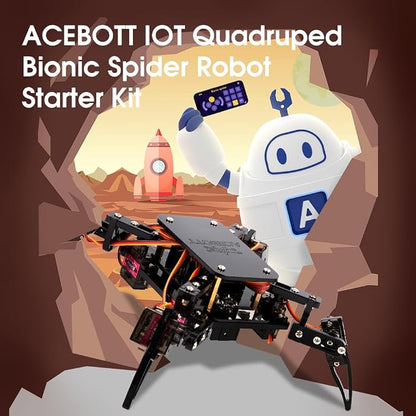 Science Kits Spider Robot Building Kit STEM Crawling Robot Gifts - Image 2