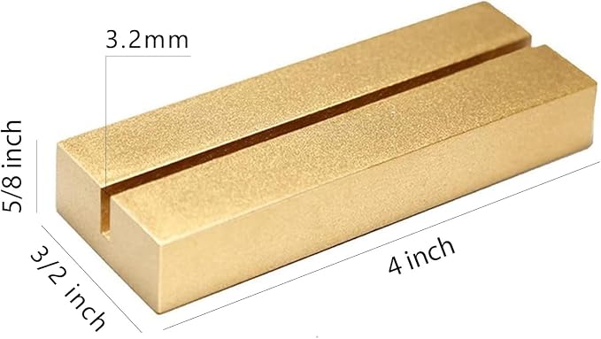 UNIQOOO 20 Pack 4" Gold Birch Wood Stands - Image 3