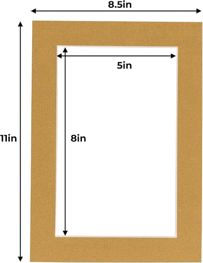 5.5x8.5 Mat for 8.5x11 Frame - Image 3