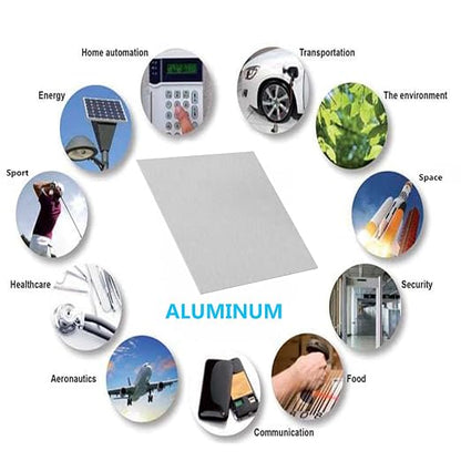 6061 T651 Aluminum Sheet Metal 10 x 10 x 1/8 Inch Flat Plain Aluminum Plate - Image 6