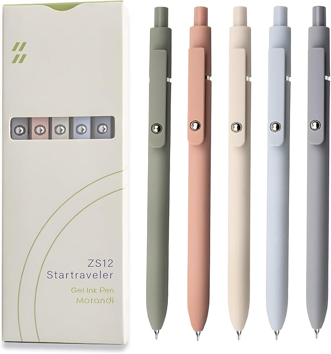Gel Pens, High-End Series Pens for Journaling Note Taking, Cute Office School by UIXJODO