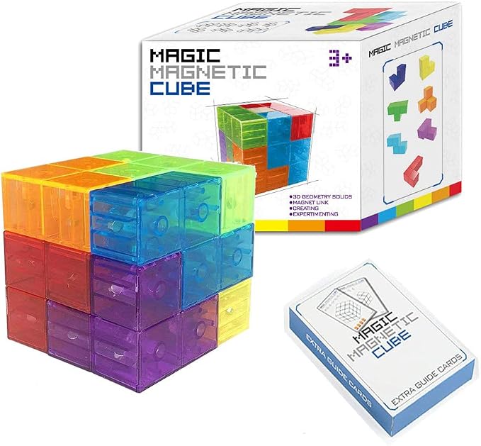 2-Pack Wtohobby Magnetic Soma Cube Block- Children's Educational Toys Magnetic - Image 6