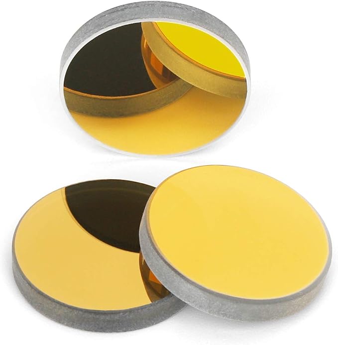 TEN-HIGH Reflective Lens CO2 Laser Lens Laser Mirror K9 Gold-Plated Glass by TEN-HIGH