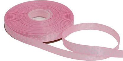 Polka Dot Grosgrain Ribbon 25 Yard Each Roll 100% Polyester - Image 2