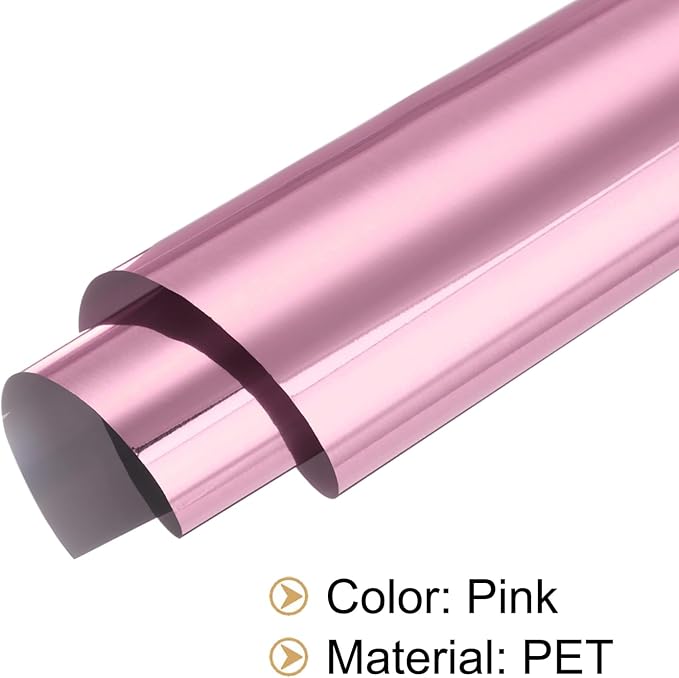 MECCANIXITY 50 Sheets Pink Heat Reactive Foil, 20x29cm Toner Reactive Foil - Image 6