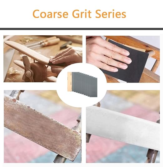 30Pcs 9 x 3.6 Inchs 1200 Grit Wet and Dry Handmade Universal Sanding Sheets - Image 4
