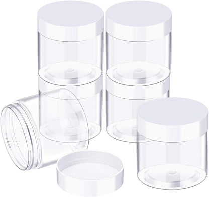 12 Pack 5 oz Plastic Container Jars - Image 4