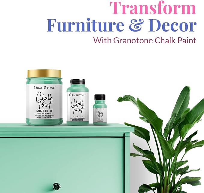GRANOTONE Chalk Paint for Furniture | Matt-Finish Water-Based Acrylic Paint for - Image 2
