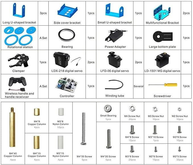 Robotic Arm Kit 6DOF Programming Robot Arm - Image 7