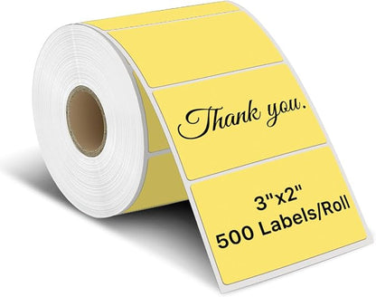 iEager 3" x 2" Thermal Labels, Rectangle Thermal Printer Stickers, by iEager