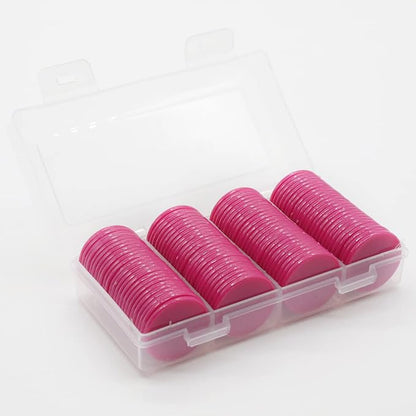 Set of 100 Opaque Plastic Learning Counters Mini Poker Chips Game Tokens - Image 2