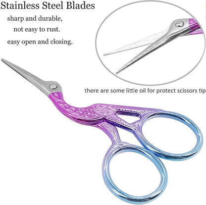 BIHRTC Small Embroidery Detail Shears Crafting Scissor Sharp Tip Stainless - Image 3