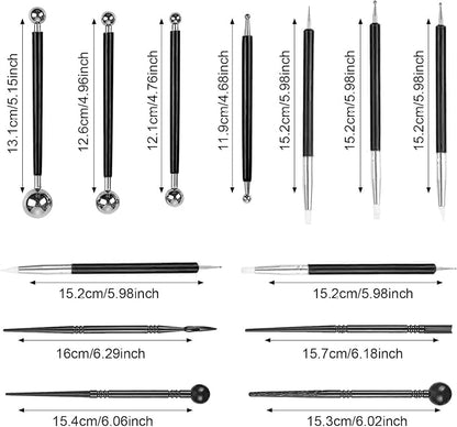 Yayatty Polymer Clay Tools, Acrylic Clay Roller, Acrylic Sheet, Rotary Cutting - Image 6