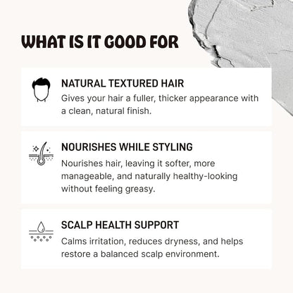 Earth Wave All Natural Tallow Hair Clay - Image 8