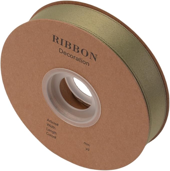 Double Side Satin Ribbon, Continuous 20 Yards, Use by Unknown