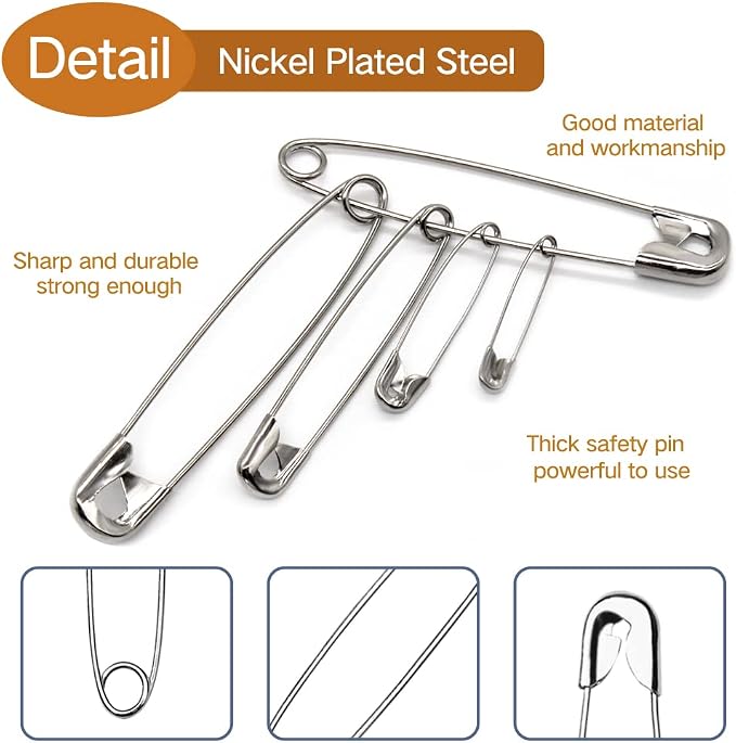 Small Safety Pins - Image 2