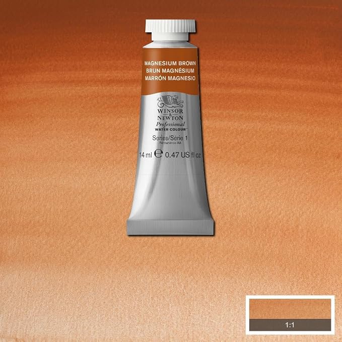 Winsor & Newton Professional Water Colour Paint, 0.47-oz Tube, Magnesium Brown - Image 6