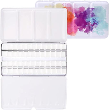 LOONENG Empty Watercolor Palette, Empty Watercolor Tin - Image 2