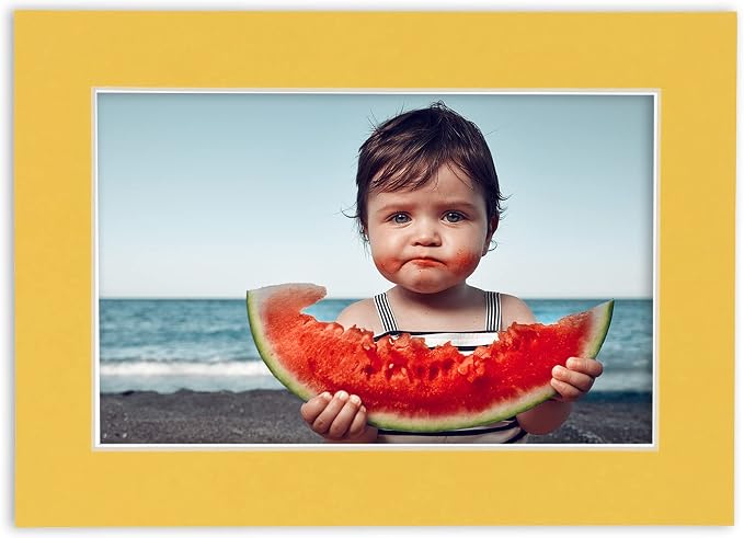 Pack of Ten Acid Free 11x14 Mats Bevel Cut - Image 6