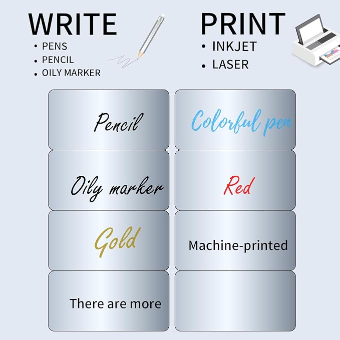 STARLIBOO Shipping Labels Stickers, Permanent Adhesive Sticker - Image 4