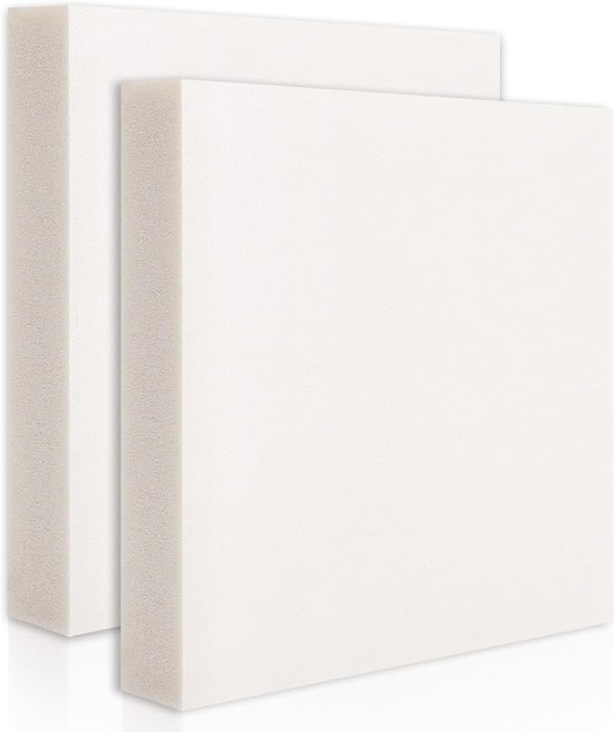 Gvereld High Density XPS Foam Board, 2 Pack 11.7x11.7X 2in Polystyrene Craft by Unknown