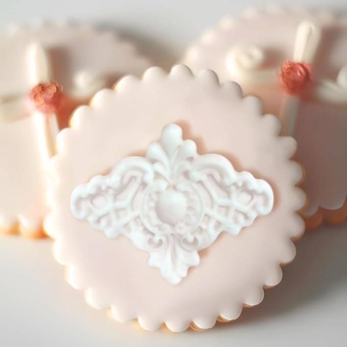 Art Molds for Polyclay Air Dry Clay Plaster Epoxy Resin Fondant Cake Decor - Image 8