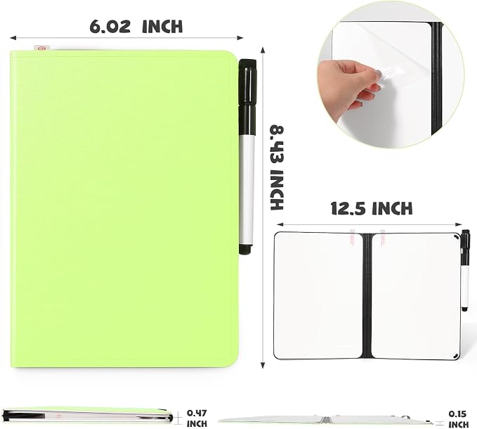 AGM Portable White Board Dry Erase, Double Sided Folding Whiteboards - Image 6