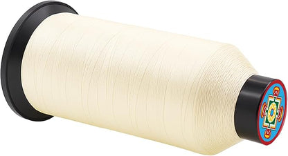Mandala Crafts Size 46 210D T45 Bonded Nylon Thread Ivory Heavy Duty Sewing - Image 2