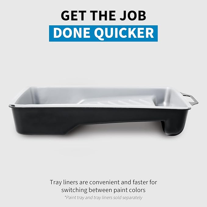 Precision Defined Paint Trays, Paint Roller Trays Liner, Plastic Paint Pan - Image 6