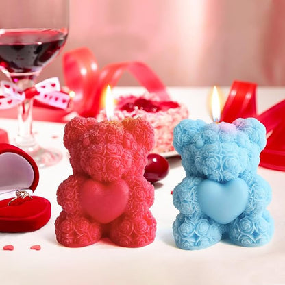 Rose Bear Silicone Mold - Image 7