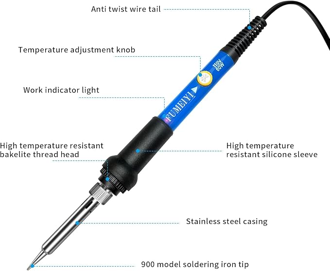 Soldering Iron Kit, 21-in-1 - Image 2
