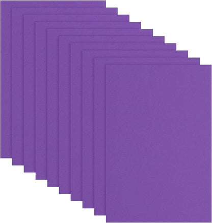 uxcell 10 Pcs Dark Purple EVA A4 Foam Sheets Crafts, 12 x 8 Inch Foam Paper by uxcell