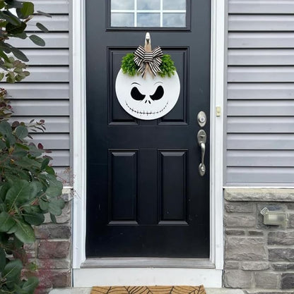 Halloween Stencils for Painting on Wood 12” Round Halloween Stencil Hey Boo - Image 5