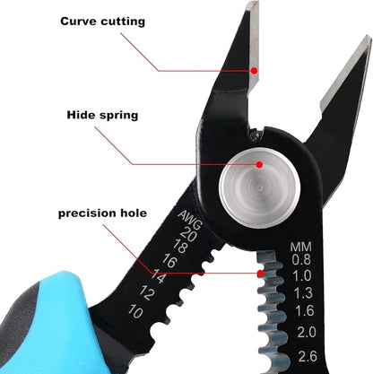 WGGE Wire Cutters Precision Flush Pliers - Image 2