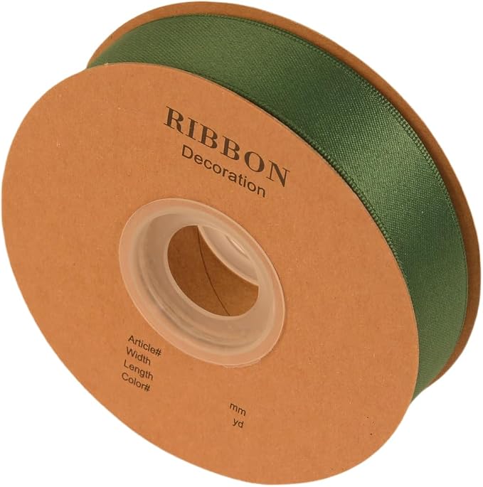Double Side Satin Ribbon, Continuous 20 Yards, Use by Unknown