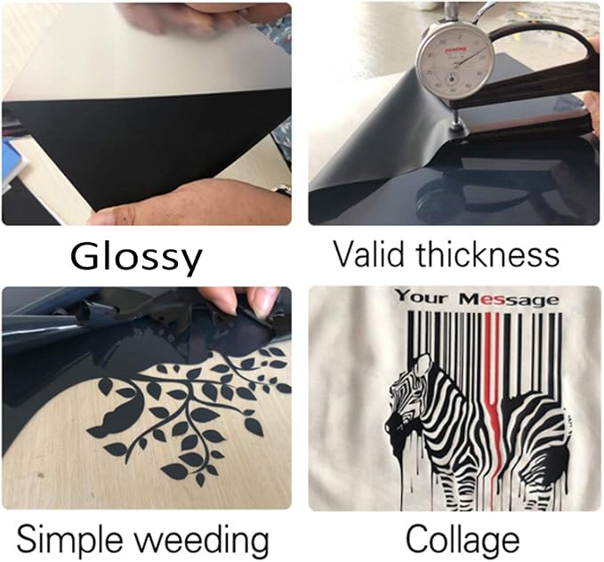Guangyintong Heat Transfer Vinyl HTV Rolls, Glossy Surface - Image 4