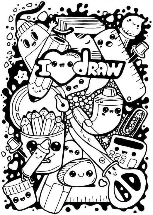 6pcs Black Alcohol Markers Set, Dual Tips Art Markers Drawing Sketched Double - Image 6