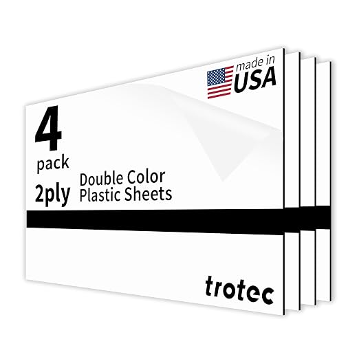Trotec TroLase | 12"x24"x1/32", Guillotine | Made in USA by TrotecEngravingSupplies