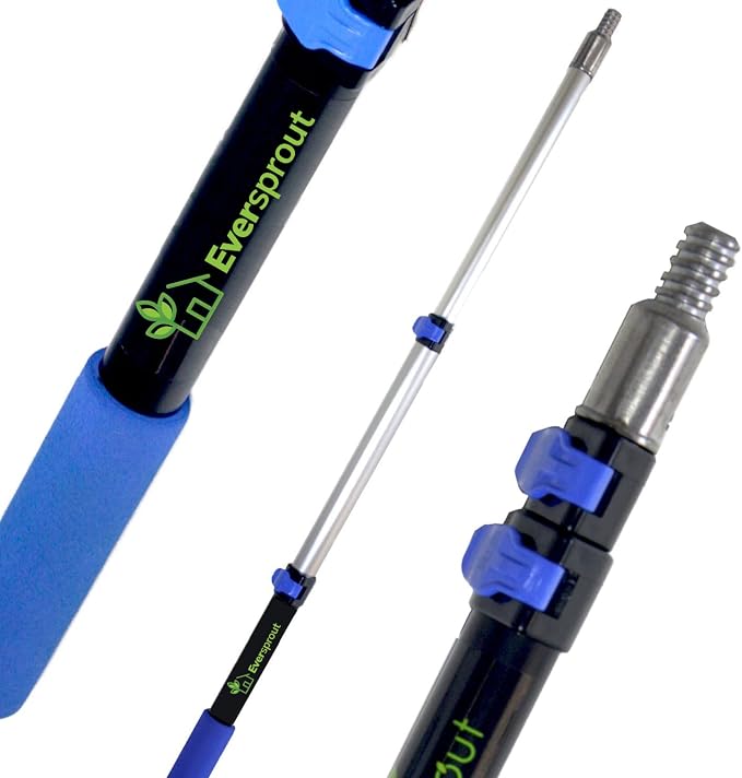 EVERSPROUT 1.5-to-3 Foot Telescopic Extension Pole | Lightweight Sturdy by EVERSPROUT