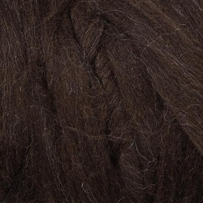 Natural Wool Bulk roving Yarn, 2 lb. Best Wool Spinning, Giant arm Knitting - Image 4