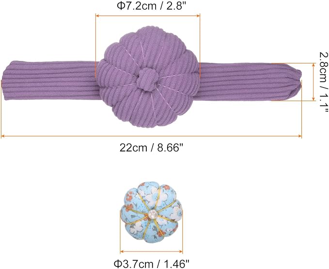HARFINGTON Wrist Pin Cushions, Sewing Needle Pin Cushion Adjustable Strap - Image 2